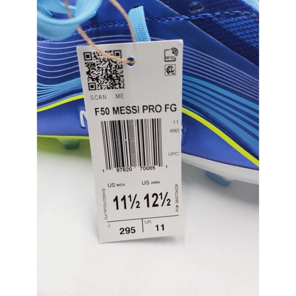 Sz 11.5 Adidas F50 Messi Pro Firm Ground Soccer Football Cleats Mens JQ7953 main image 5